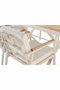 Hanah Home Monte - Cream Conjunto de Mesa y Sillas de Jardín de 7 Piezas